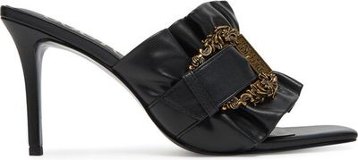 Klapki damskie na lato Versace Jeans Couture ze sklepu: eobuwie.pl w kategorii: Klapki damskie - zdjęcie WP-EBWP-9KUZS-09B_0000304947001