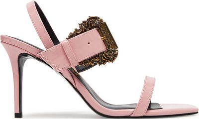 Versace Jeans Couture - Sandały damskie na lato ze sklepu: eobuwie.pl w kategorii: Sandały damskie - zdjęcie WP-EBWP-9KUZS-09B_0000304947018