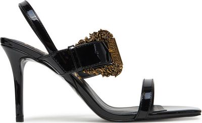 Sandały damskie na lato Versace Jeans Couture ze sklepu: eobuwie.pl w kategorii: Sandały damskie - zdjęcie WP-EBWP-9KUZS-09B_0000304947025