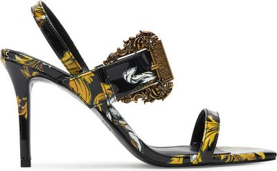 Sandały damskie na lato Versace Jeans Couture ze sklepu: eobuwie.pl w kategorii: Sandały damskie - zdjęcie WP-EBWP-9KUZS-09B_0000304947049