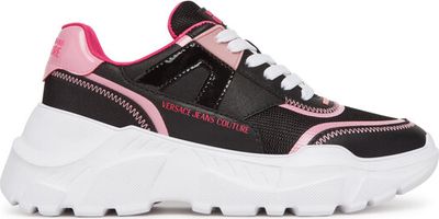 Buty sportowe damskie na wiosnę Versace Jeans Couture ze sklepu: eobuwie.pl w kategorii: Buty sportowe damskie - zdjęcie WP-EBWP-9KUZS-09B_0000304947490