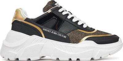 Buty sportowe damskie na wiosnę Versace Jeans Couture ze sklepu: eobuwie.pl w kategorii: Buty sportowe damskie - zdjęcie WP-EBWP-9KUZS-09B_0000304947568
