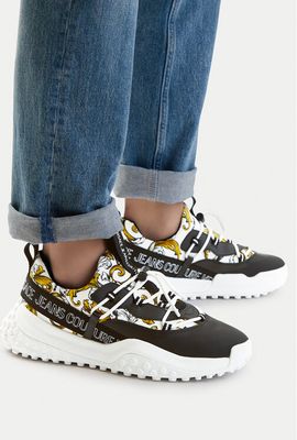 Versace Jeans Couture - Buty sportowe męskie na wiosnę ze sklepu: eobuwie.pl w kategorii: Buty sportowe męskie - zdjęcie WP-EBWP-9KUZS-09B_0000304948367