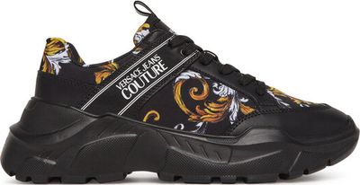 Buty sportowe męskie jesienne Versace Jeans Couture ze sklepu: eobuwie.pl w kategorii: Buty sportowe męskie - zdjęcie WP-EBWP-9KUZS-09B_0000304948671
