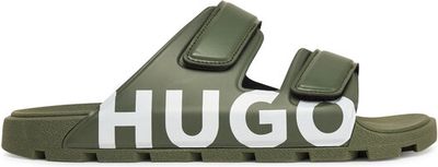 HUGO - Klapki męskie letnie ze sklepu: eobuwie.pl w kategorii: Klapki męskie - zdjęcie WP-EBWP-9KUZS-09B_0000304957444