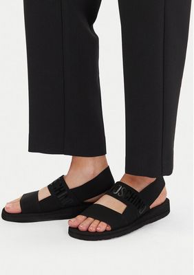 Sandały damskie na lato Love Moschino ze sklepu: eobuwie.pl w kategorii: Sandały damskie - zdjęcie WP-EBWP-9KUZS-09B_0000304970290