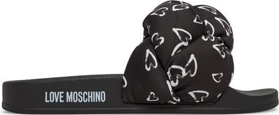 Klapki damskie letnie Love Moschino ze sklepu: eobuwie.pl w kategorii: Klapki damskie - zdjęcie WP-EBWP-9KUZS-09B_0000304970566