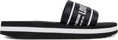 Klapki damskie na lato Love Moschino ze sklepu: eobuwie.pl w kategorii: Klapki damskie - zdjęcie WP-EBWP-9KUZS-09B_0000304970634