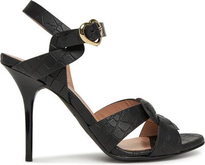 Sandały damskie letnie Love Moschino ze sklepu: eobuwie.pl w kategorii: Sandały damskie - zdjęcie WP-EBWP-9KUZS-09B_0000304975493