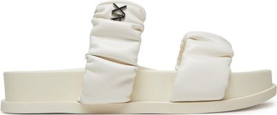 Klapki damskie na lato Armani Exchange ze sklepu: eobuwie.pl w kategorii: Klapki damskie - zdjęcie WP-EBWP-9KUZS-09B_0000304984167