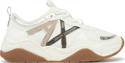 Armani Exchange - Buty sportowe damskie na wiosnę ze sklepu: eobuwie.pl w kategorii: Buty sportowe damskie - zdjęcie WP-EBWP-9KUZS-09B_0000304984365