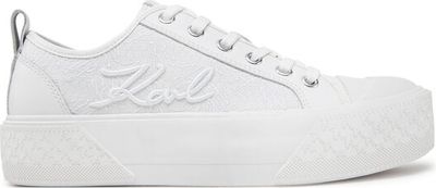 Trampki damskie na wiosnę Karl Lagerfeld ze sklepu: eobuwie.pl w kategorii: Trampki damskie - zdjęcie WP-EBWP-9KUZS-09B_0000305061034