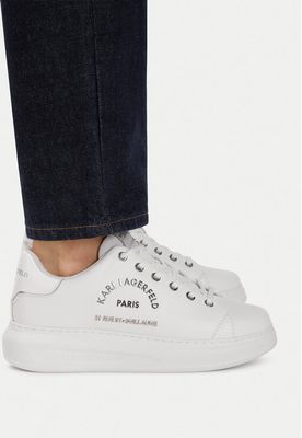 Buty sportowe damskie na wiosnę Karl Lagerfeld ze sklepu: eobuwie.pl w kategorii: Buty sportowe damskie - zdjęcie WP-EBWP-9KUZS-09B_0000305061416