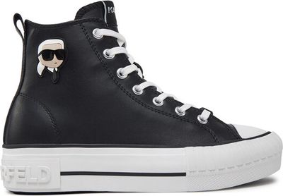 Trampki damskie wiosenne Karl Lagerfeld ze sklepu: eobuwie.pl w kategorii: Trampki damskie - zdjęcie WP-EBWP-9KUZS-09B_0000305061775
