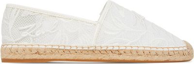 Espadryle damskie na lato Karl Lagerfeld ze sklepu: eobuwie.pl w kategorii: Espadryle damskie - zdjęcie WP-EBWP-9KUZS-09B_0000305072405