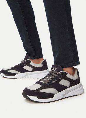 Buty sportowe męskie wiosenne EA7 Emporio Armani ze sklepu: eobuwie.pl w kategorii: Buty sportowe męskie - zdjęcie WP-EBWP-9KUZS-09B_0000305090096