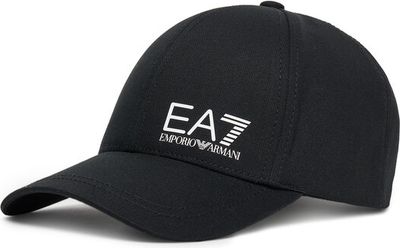 Czapka z daszkiem damska EA7 Emporio Armani ze sklepu: eobuwie.pl w kategorii: Czapki z daszkiem damskie - zdjęcie WP-EBWP-9KUZS-09B_0000305090690