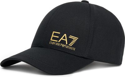 Czapka z daszkiem damska EA7 Emporio Armani ze sklepu: eobuwie.pl w kategorii: Czapki z daszkiem damskie - zdjęcie WP-EBWP-9KUZS-09B_0000305090706