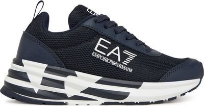 Buty sportowe dziecięce na wiosnę EA7 Emporio Armani ze sklepu: eobuwie.pl w kategorii: Buty sportowe dziecięce - zdjęcie WP-EBWP-9KUZS-09B_0000305092397