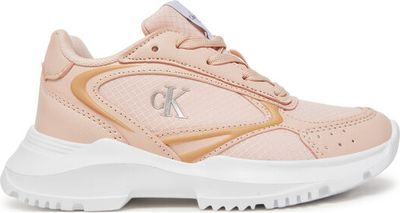 Buty sportowe dziecięce na wiosnę Calvin Klein Jeans ze sklepu: eobuwie.pl w kategorii: Buty sportowe dziecięce - zdjęcie WP-EBWP-9KUZS-09B_0000305120588