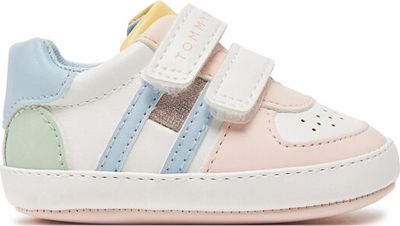 Buty sportowe dziecięce na wiosnę Tommy Hilfiger ze sklepu: eobuwie.pl w kategorii: Buty sportowe dziecięce - zdjęcie WP-EBWP-9KUZS-09B_0000305122278
