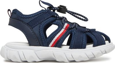 Sandały dziecięce letnie Tommy Hilfiger ze sklepu: eobuwie.pl w kategorii: Sandały dziecięce - zdjęcie WP-EBWP-9KUZS-09B_0000305132369