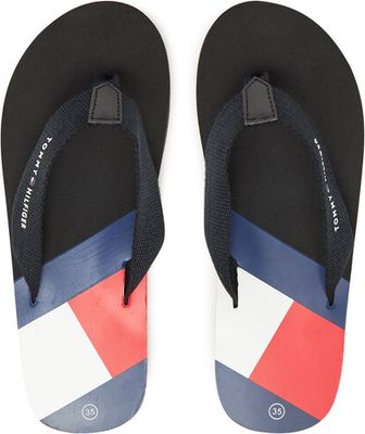 Klapki dziecięce na lato Tommy Hilfiger ze sklepu: eobuwie.pl w kategorii: Klapki dziecięce - zdjęcie WP-EBWP-9KUZS-09B_0000305133793