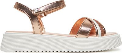 Sandały dziecięce na lato Tommy Hilfiger ze sklepu: eobuwie.pl w kategorii: Sandały dziecięce - zdjęcie WP-EBWP-9KUZS-09B_0000305133885
