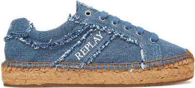 Espadryle damskie letnie Replay ze sklepu: eobuwie.pl w kategorii: Espadryle damskie - zdjęcie WP-EBWP-9KUZS-09B_0000305139900