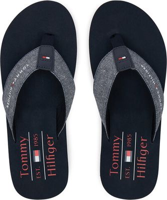 Klapki męskie na lato Tommy Hilfiger ze sklepu: eobuwie.pl w kategorii: Klapki męskie - zdjęcie WP-EBWP-9KUZS-09B_0000305155696