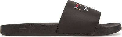 Klapki męskie na lato Tommy Hilfiger ze sklepu: eobuwie.pl w kategorii: Klapki męskie - zdjęcie WP-EBWP-9KUZS-09B_0000305155764