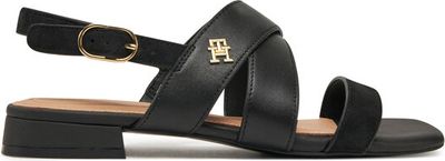 Sandały damskie na lato Tommy Hilfiger ze sklepu: eobuwie.pl w kategorii: Sandały damskie - zdjęcie WP-EBWP-9KUZS-09B_0000305156310