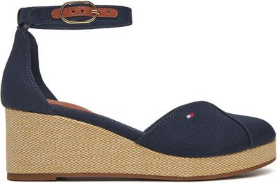 Tommy Hilfiger - Espadryle damskie na lato ze sklepu: eobuwie.pl w kategorii: Espadryle damskie - zdjęcie WP-EBWP-9KUZS-09B_0000305156501