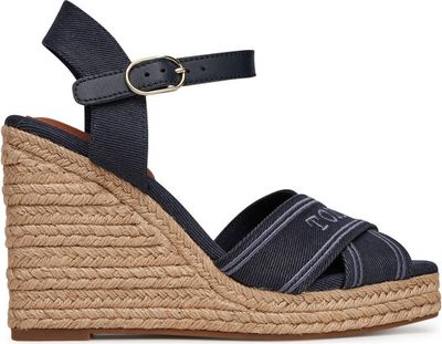 Espadryle damskie na lato Tommy Hilfiger ze sklepu: eobuwie.pl w kategorii: Espadryle damskie - zdjęcie WP-EBWP-9KUZS-09B_0000305156587