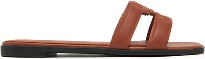 Klapki damskie na lato Tommy Hilfiger ze sklepu: eobuwie.pl w kategorii: Klapki damskie - zdjęcie WP-EBWP-9KUZS-09B_0000305156648