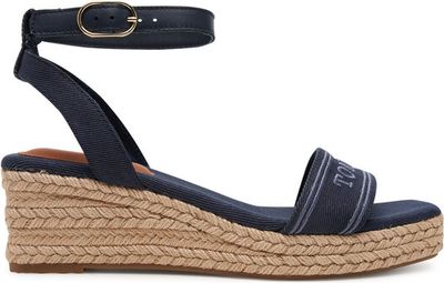Espadryle damskie na lato Tommy Hilfiger ze sklepu: eobuwie.pl w kategorii: Espadryle damskie - zdjęcie WP-EBWP-9KUZS-09B_0000305156785