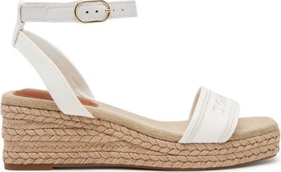 Espadryle damskie na lato Tommy Hilfiger ze sklepu: eobuwie.pl w kategorii: Espadryle damskie - zdjęcie WP-EBWP-9KUZS-09B_0000305156792
