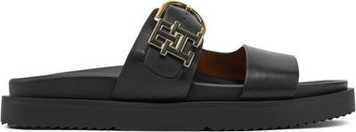 Tommy Hilfiger - Klapki damskie na lato ze sklepu: eobuwie.pl w kategorii: Klapki damskie - zdjęcie WP-EBWP-9KUZS-09B_0000305157317