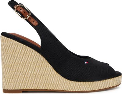Espadryle damskie na lato Tommy Hilfiger ze sklepu: eobuwie.pl w kategorii: Espadryle damskie - zdjęcie WP-EBWP-9KUZS-09B_0000305157874
