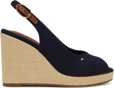 Espadryle damskie letnie Tommy Hilfiger ze sklepu: eobuwie.pl w kategorii: Espadryle damskie - zdjęcie WP-EBWP-9KUZS-09B_0000305157881