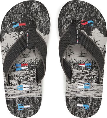 Tommy Jeans - Klapki męskie na lato ze sklepu: eobuwie.pl w kategorii: Klapki męskie - zdjęcie WP-EBWP-9KUZS-09B_0000305158963
