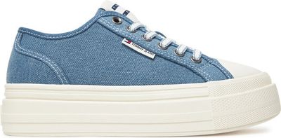 Tommy Jeans - Buty sportowe damskie na wiosnę ze sklepu: eobuwie.pl w kategorii: Buty sportowe damskie - zdjęcie WP-EBWP-9KUZS-09B_0000305159489