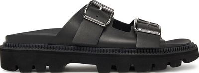Tommy Jeans - Klapki damskie na lato ze sklepu: eobuwie.pl w kategorii: Klapki damskie - zdjęcie WP-EBWP-9KUZS-09B_0000305159649