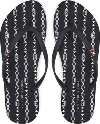 Klapki damskie letnie Tommy Hilfiger ze sklepu: eobuwie.pl w kategorii: Klapki damskie - zdjęcie WP-EBWP-9KUZS-09B_0000305160133