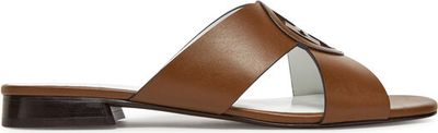 Klapki damskie na lato Tory Burch ze sklepu: eobuwie.pl w kategorii: Klapki damskie - zdjęcie WP-EBWP-9KUZS-09B_0000305202192