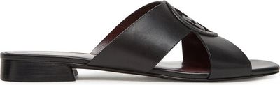 Klapki damskie na lato Tory Burch ze sklepu: eobuwie.pl w kategorii: Klapki damskie - zdjęcie WP-EBWP-9KUZS-09B_0000305202208