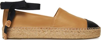 Espadryle damskie na lato Tory Burch ze sklepu: eobuwie.pl w kategorii: Espadryle damskie - zdjęcie WP-EBWP-9KUZS-09B_0000305202260