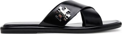 Klapki damskie na lato Tory Burch ze sklepu: eobuwie.pl w kategorii: Klapki damskie - zdjęcie WP-EBWP-9KUZS-09B_0000305202345
