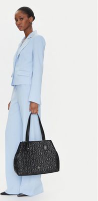 Shopper bag elegancka Aigner ze sklepu: eobuwie.pl w kategorii: Torby Shopper bag - zdjęcie WP-EBWP-9KUZS-09B_0000305235596