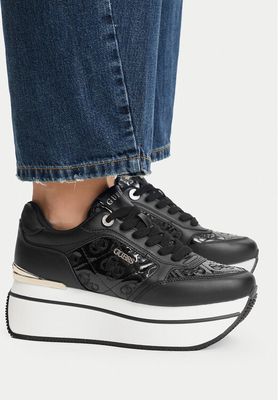 Buty sportowe damskie wiązane Guess ze sklepu: eobuwie.pl w kategorii: Buty sportowe damskie